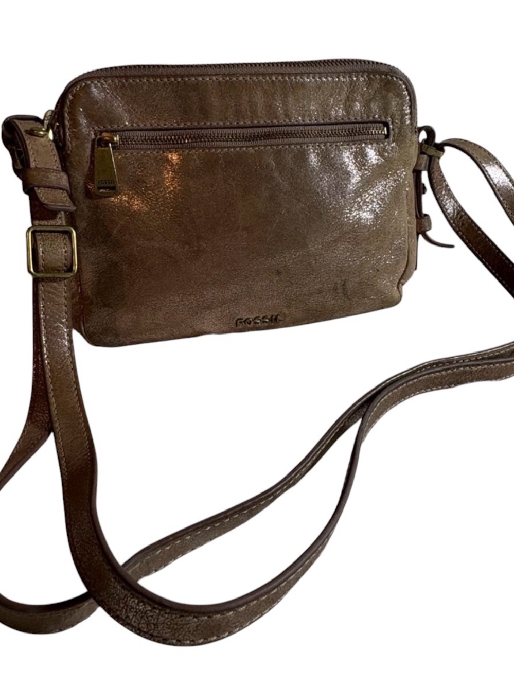 Fossil Piper Toaster Metallic Crossbody
